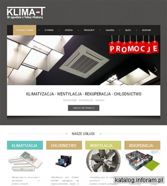 Klima-t - najlepsze klimatyzacje dla Ciebie