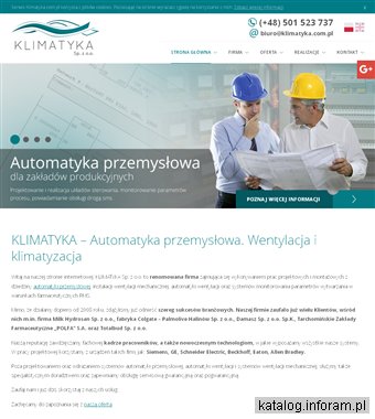 KLIMATYKA instalacje wentylacyjne Warszawa