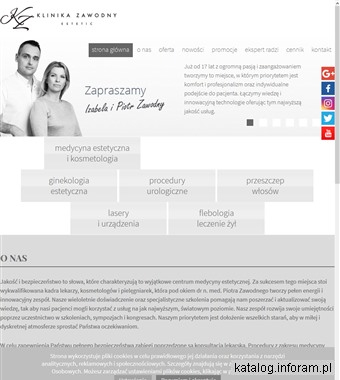 www.klinikazawodny.pl