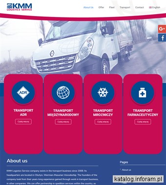www.kmmlogistics.pl transport międzynarodowy