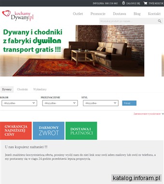 Sklep internetowy kochamydywany.pl