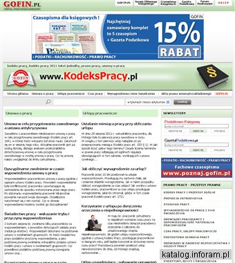 Kodeks pracy i przepisy ogólne prawa pracy