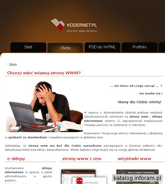 Kodernet - e-sklepy, strony www