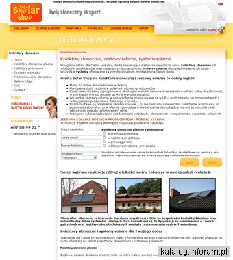 Systemy solarne - panele słoneczne i baterie słoneczne