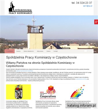 SPÓŁDZIELNIA PRACY KOMINIARZY kominiarze Częstochowa