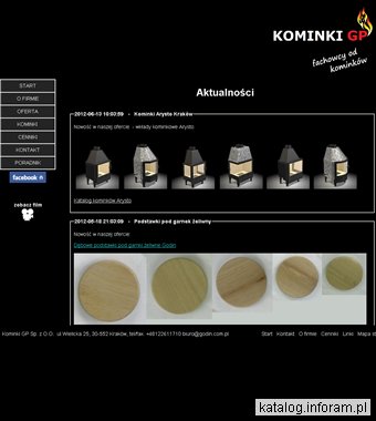 Kominki i piece wolnostojące Kraków