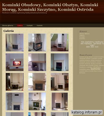 Kominki, obudowy, wkłady kominkowe