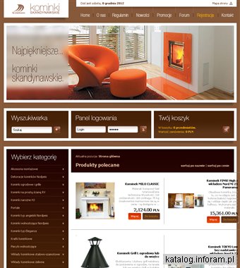 Kominki, wkłady kominkowe Kraków - Nordpeis Dovre atrakcyjne ceny