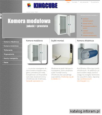 Komora chłodnicza na zamki hakowe