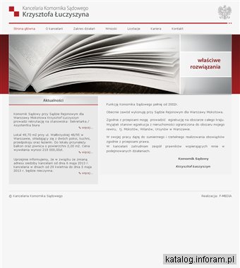 Komornik Warszawa - Mokotów Ursynów - komornik Łuczyszyn