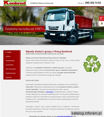 KONBRUD wywóz gruzu Gdańsk