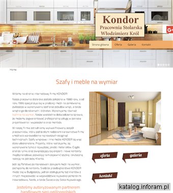 KONDOR garderoby Bydgoszcz