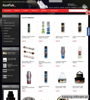 Fleczki do obuwia oraz akcesoria i środki do pielęgnacji obuwia, skór – Koniflek.pl