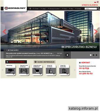 Telewizja przemysłowa Warszawa Konsalnet