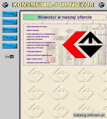 Konsmetal - szafy metalowe