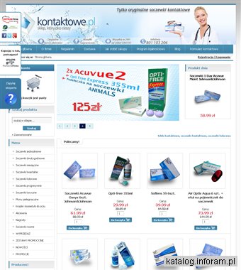 Soczewki, szkła kontaktowe w 24h