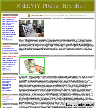 Kredyty przez internet