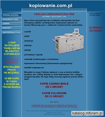 Usługi Ksero - Tarchomin