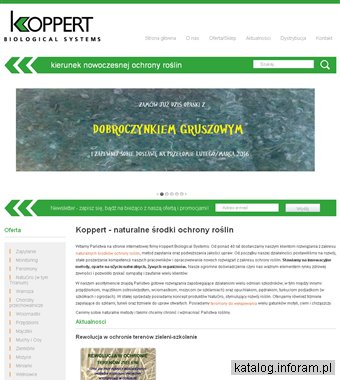 Koppert Polska naturalne preparaty ochrony roślin