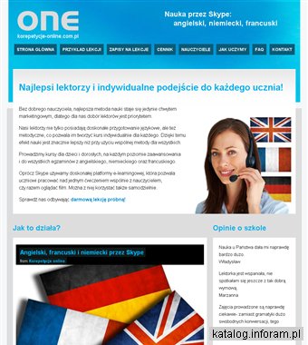 Nauka angielskiego, niemieckiego i francuskiego przez Skype