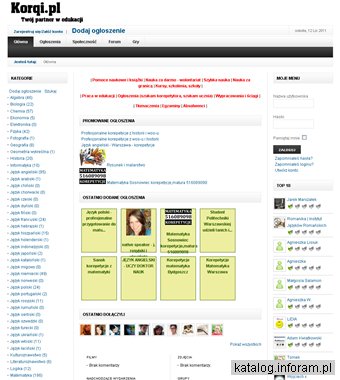Korepetycje z matematyki, korepetycje angielski