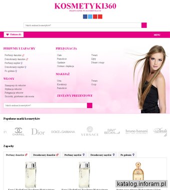 Perfumy damskie i męskie - kosmetyki360.pl