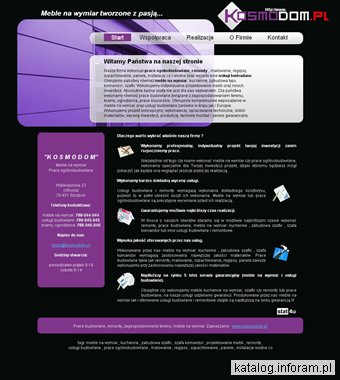 Meble na wymiar tworzone z pasją - Kosmodom.pl
