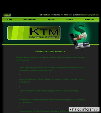 Kosztorysy tylko na kosztorys.net