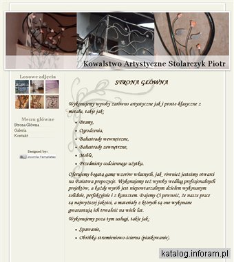 Bramy, balustrady, ogrodzenia - www.kowalstwo.opoczno.pl