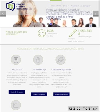 Krajowe Centrum Oddłużania - Oddłużanie, Abolicja ZUS, Antywindykacja