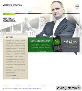 Adwokat Mateusz Pieczka Kancelaria Adwokacka Kraków i Oświęcim