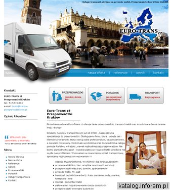 Usługi transportowe Kraków