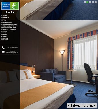 Kraków hotele Efekt Express z restauracjami serwującymi dania z Polski i świata