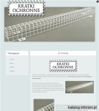 KRATKI OCHRONNE - produkcja i sprzedaż