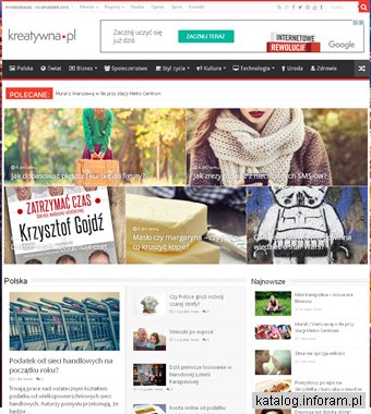 Wiadomości na portalu kreatywna.pl