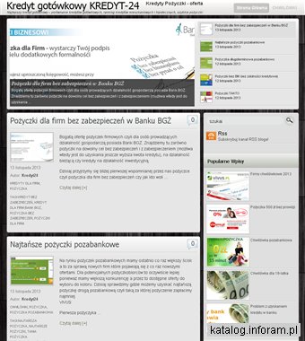 Kredyt-24.pl pożyczki przez internet