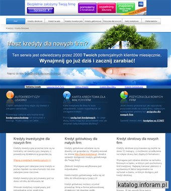 Kredyty dla nowych firm