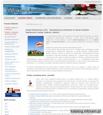 Kredyt na budowę domu ranking - kredyt-mieszkaniowy.info