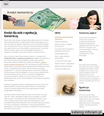 Kredyt z zajęciem komorniczym