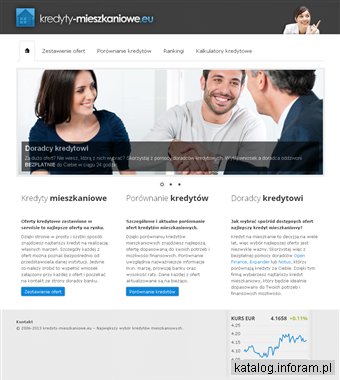 Porównanie kredytów mieszkaniowych