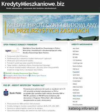 Kredyty mieszkaniowe