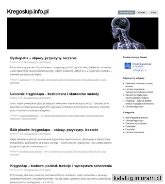 Kregoslup.info.pl - objawy, przyczyny, leczenie