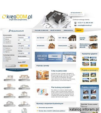 Gotowe projekty domów jednorodzinnych - kreodom.pl
