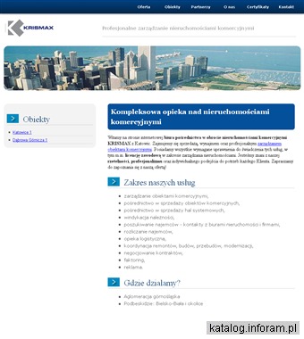 KRISMAX Nieruchomości komercyjne Śląsk