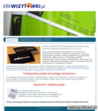 Oryginalne wizytówki