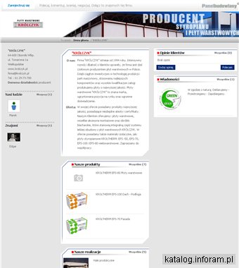 Płyty warstwowe KRÓLCZYK