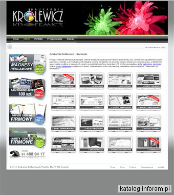 Drukarnia Królewicz Ulotki Wizytówki