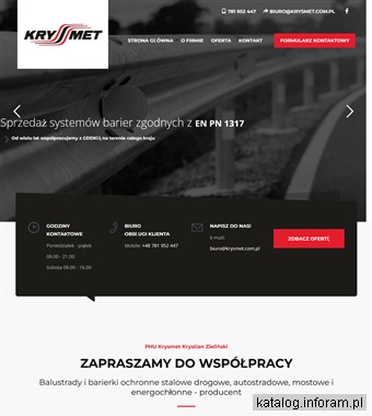 Bariery Drogowe - Krysmet