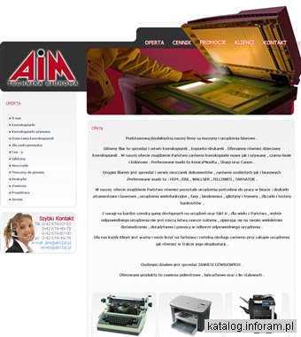 AIM - Kserokopiarki nowe i używane, niszczarki, drukarki