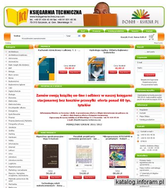 Internetowa Księgarnia Techniczna w Szczecinie - księgarnie wysyłkowe - książka i podręcznik